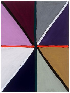 Emanuel Seitz, Untitled, 2014, acrylic on canvas board, courtesy Galerie Christine Mayer 