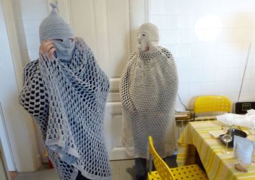 Jana Sterbak Mask, performance for camera, 2015